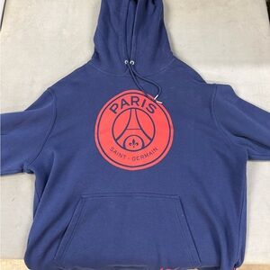 Nike Paris Saint-Germain Navy Hoodie Men's